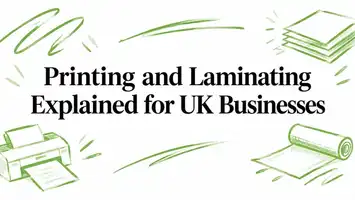 Printing and Laminating Explained for UK Businesses