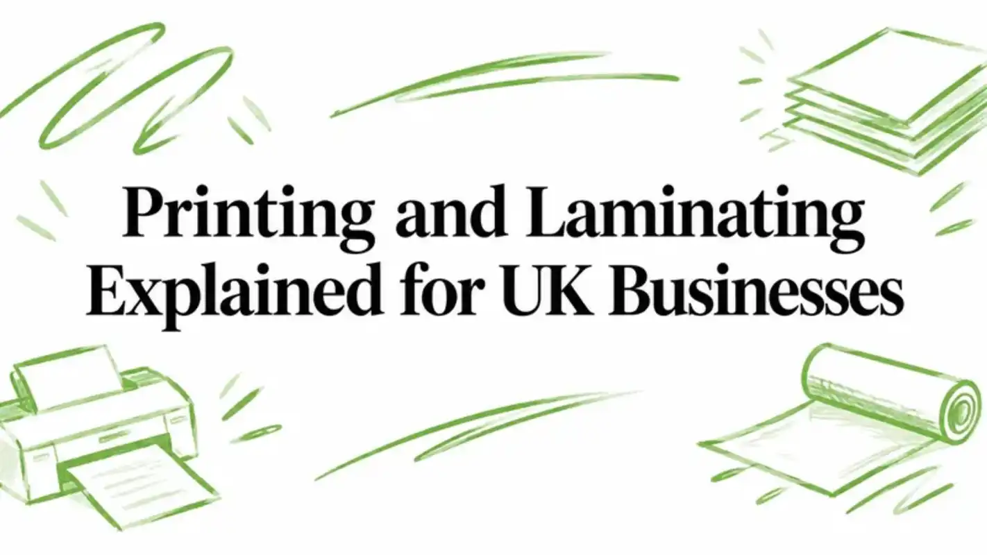 Printing and Laminating Explained for UK Businesses