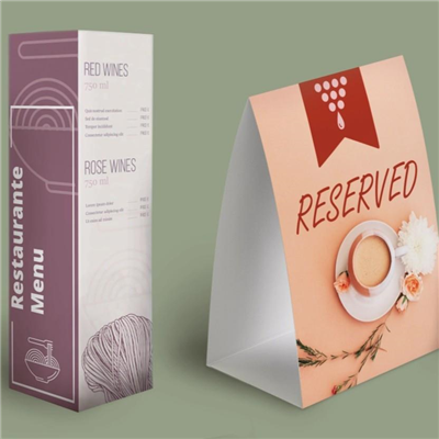 Table Talkers & Tent Cards