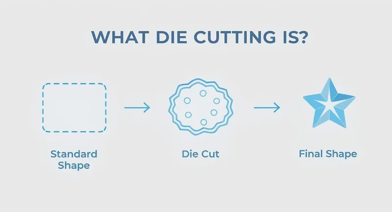 Infographic about what is die cut