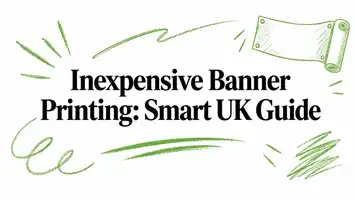 Inexpensive Banner Printing: Smart UK Guide