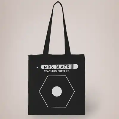 Carolina Tote Bags, custom printed cotton tote