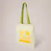 Cotton Tote Bag with Coloured Handles
