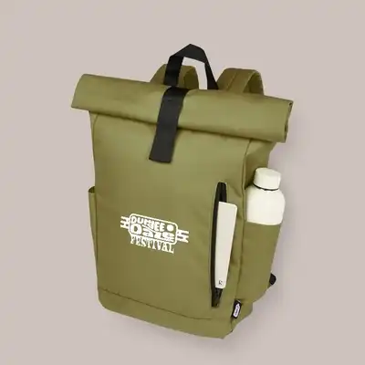 Custom Roll-Top Backpack