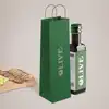 Printed Bottle Bag with olive oil bottle