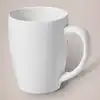 Printed Bogota Mugs white ceramic