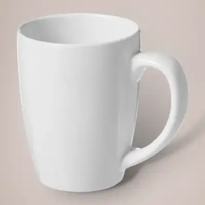Printed Bogota Mugs white ceramic