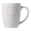 Printed Bogota Mugs print area