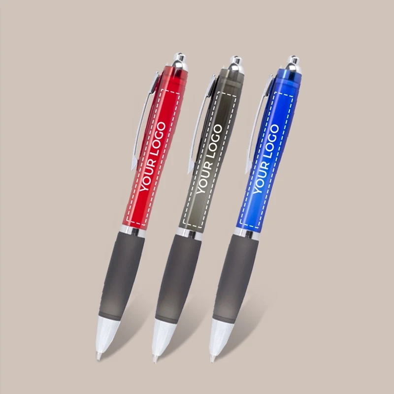 Nash Ballpoint Pen Coloured Barrel and Black Grip