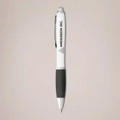 Nash Pen white barrel black grip