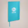 Custom A5 Notebook light blue