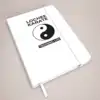 Premium A5 Hardcover Notebook white
