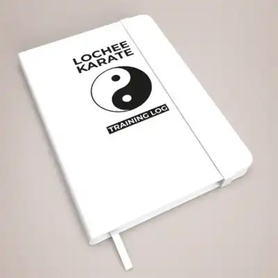Premium A5 Hardcover Notebook white