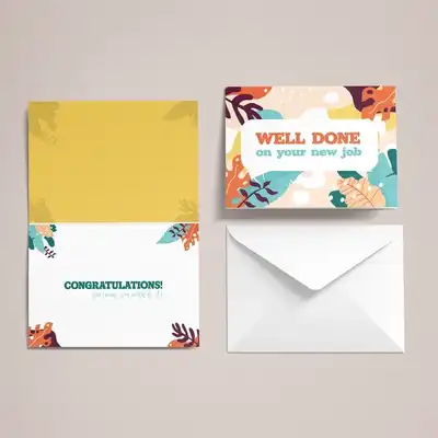 Premium Greeting Card with envelope