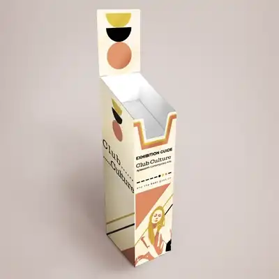 Cardboard Brochure Stand