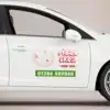 Flexible Vinyl car decal