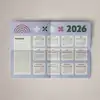 Folded Wall Planner front