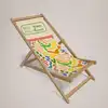 Branded Deck Chair angled palm beach