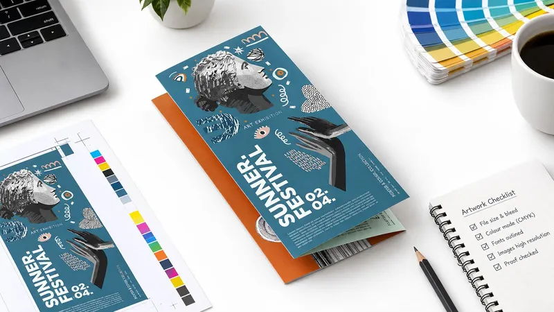 Folded Leaflets | Precision-Folded, 120-170gsm | The Print Warehouse