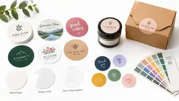 Ordering Printed Circle Stickers