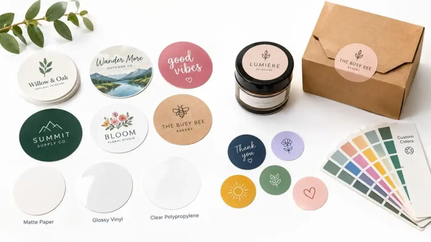 Ordering Printed Circle Stickers