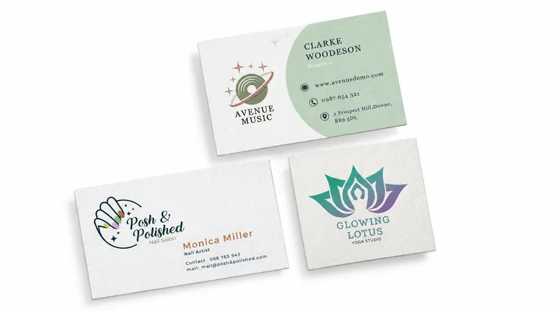 Textured Business Cards | Rives Shetland or Uncoated | The Print Warehouse