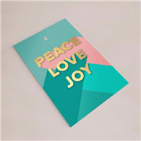 Foiled Swing Tags