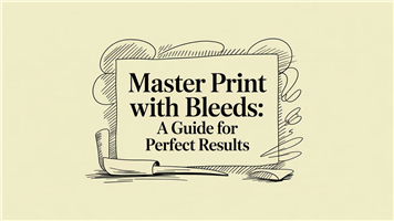 Master print with bleeds: A Guide for Perfect Results