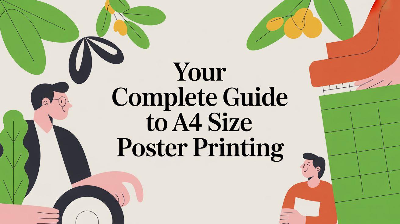 Your Complete Guide to A4 Size Poster Printing