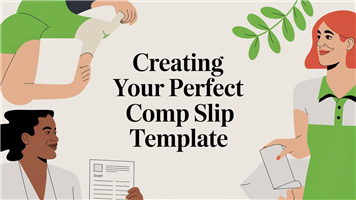 Creating Your Perfect Comp Slip Template