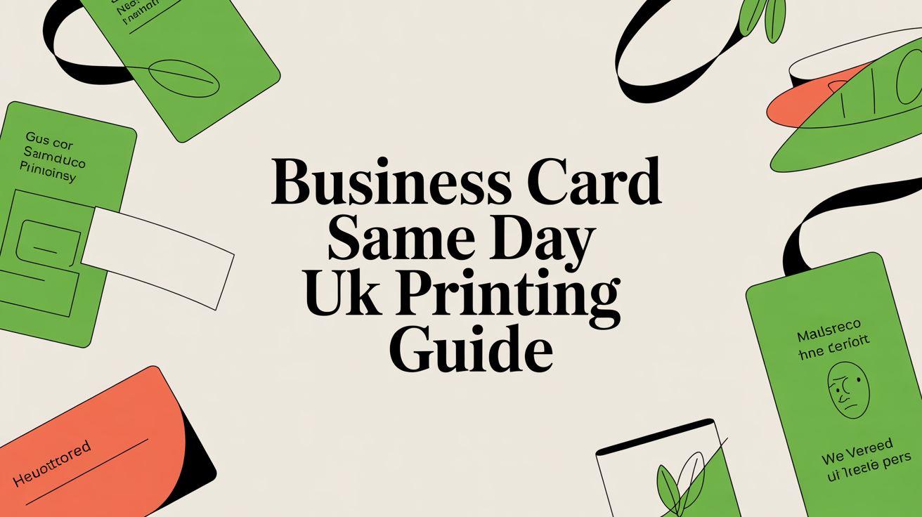 Business Card Same Day UK Printing Guide