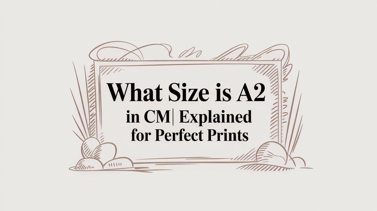 What Size Is A2 in CM Explained for Perfect Prints