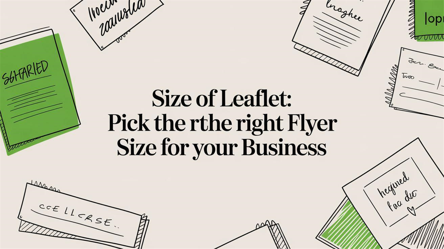 Size of leaflet: Pick the Right Flyer Size for Your Business
