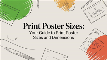 Print Poster Sizes: Your Guide to print poster sizes and Dimensions