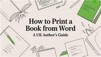 How to Print a Book from Word A UK Author's Guide