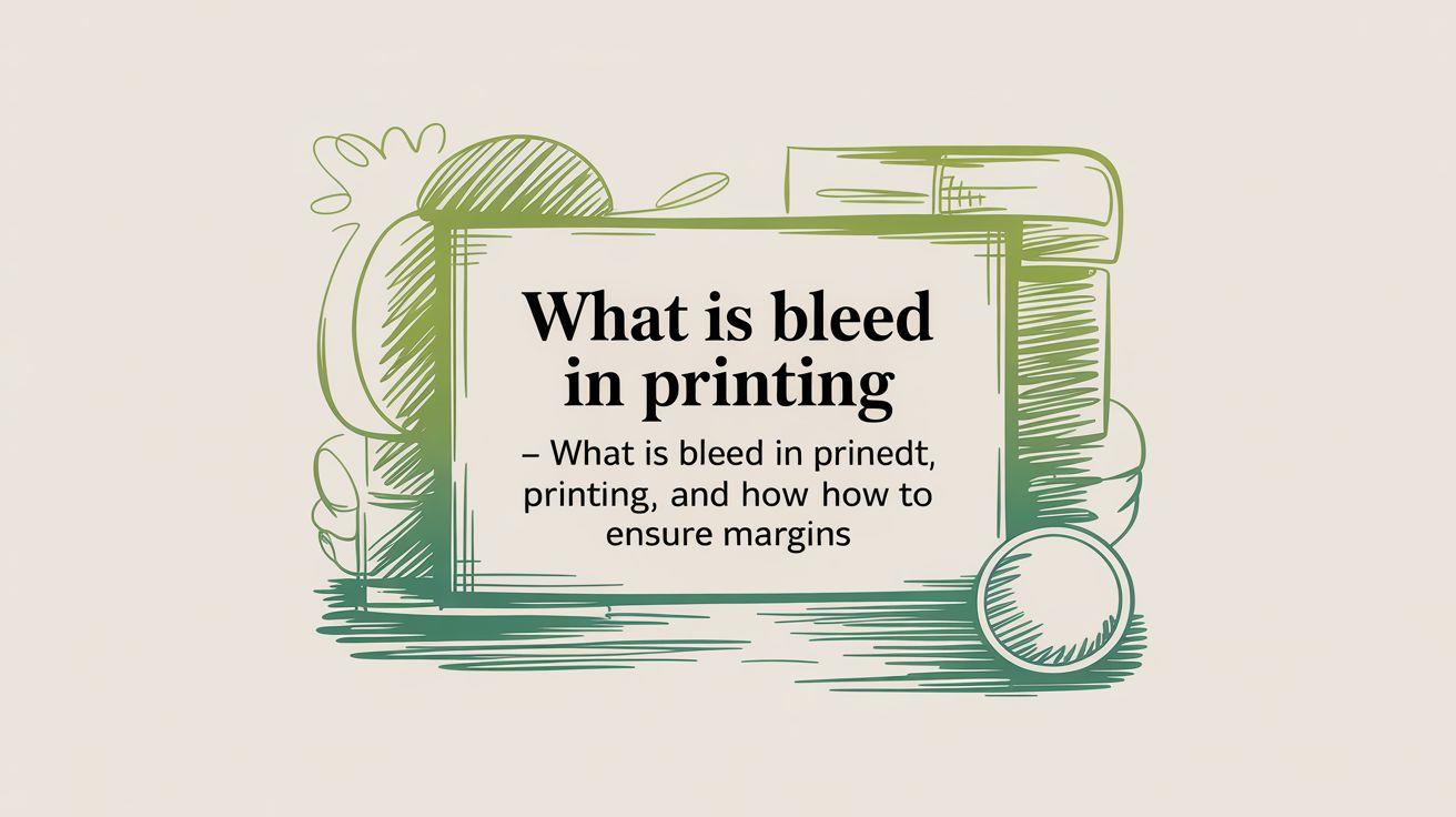 What is bleed in printing - what is bleed in printing, and how to ensure margins