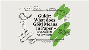 Guide: what does gsm means in paper — A UK guide to GSM weights