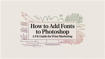 How to Add Fonts to Photoshop A UK Guide for Print Marketing