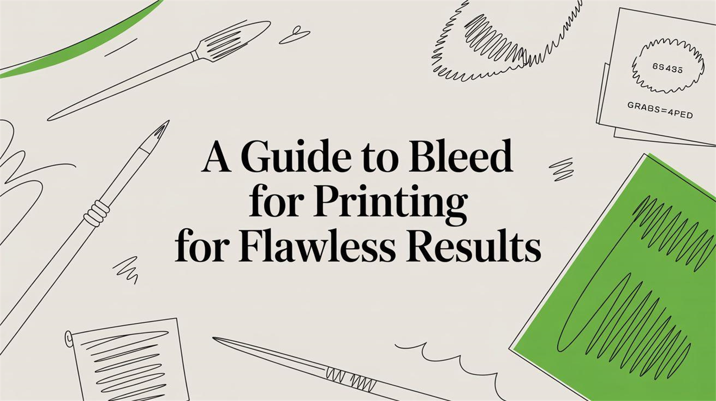 A Guide to Bleed for Printing for Flawless Results