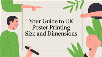 Your Guide to UK Poster Printing Size and Dimensions