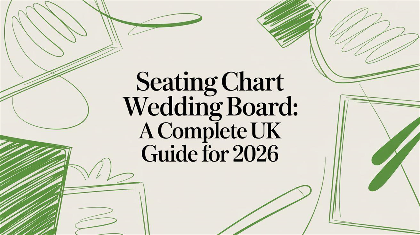 Seating Chart Wedding Board: A Complete UK Guide for 2026