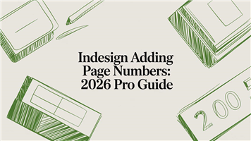 InDesign Adding Page Numbers: 2026 Pro Guide