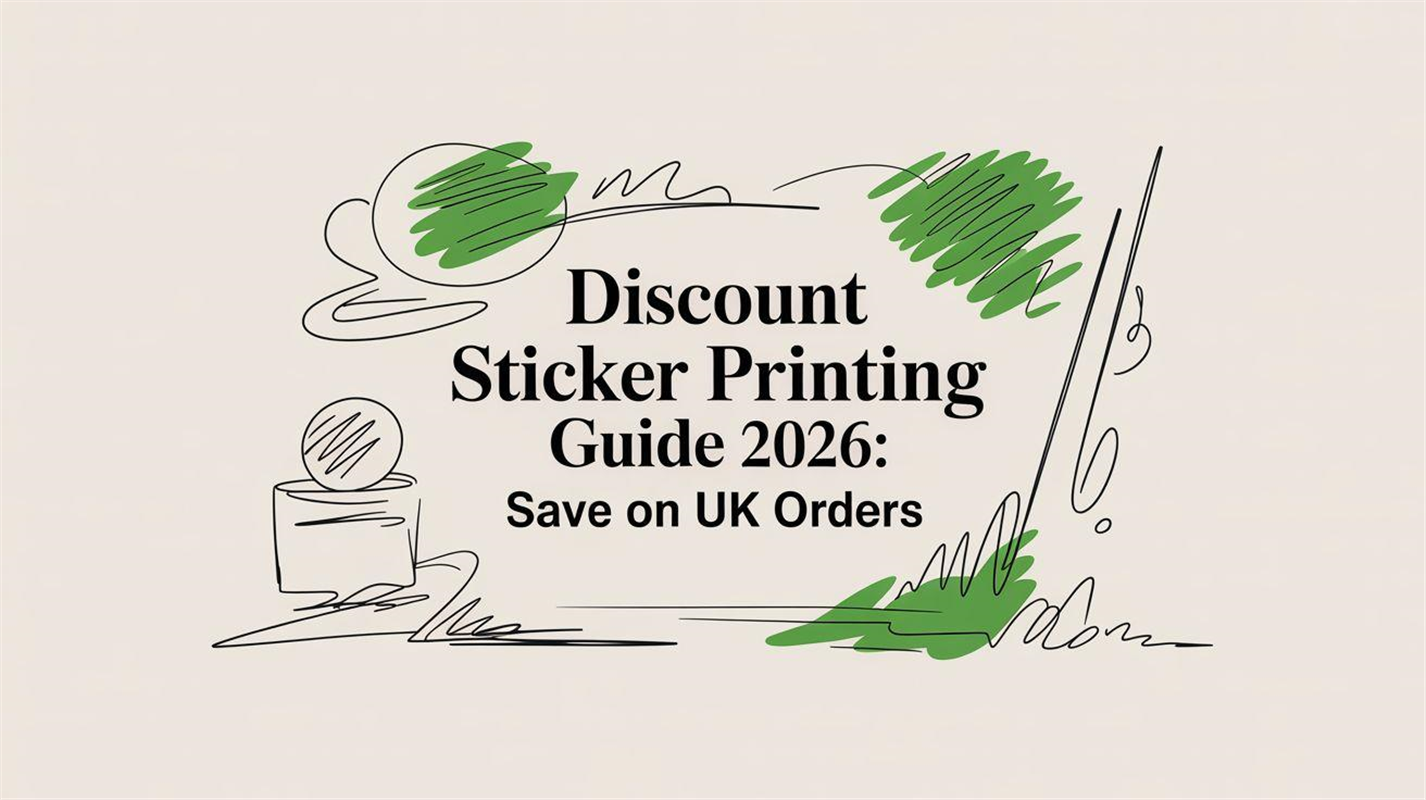 Discount Sticker Printing Guide 2026: Save on UK Orders