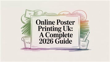 Online Poster Printing UK: A Complete 2026 Guide