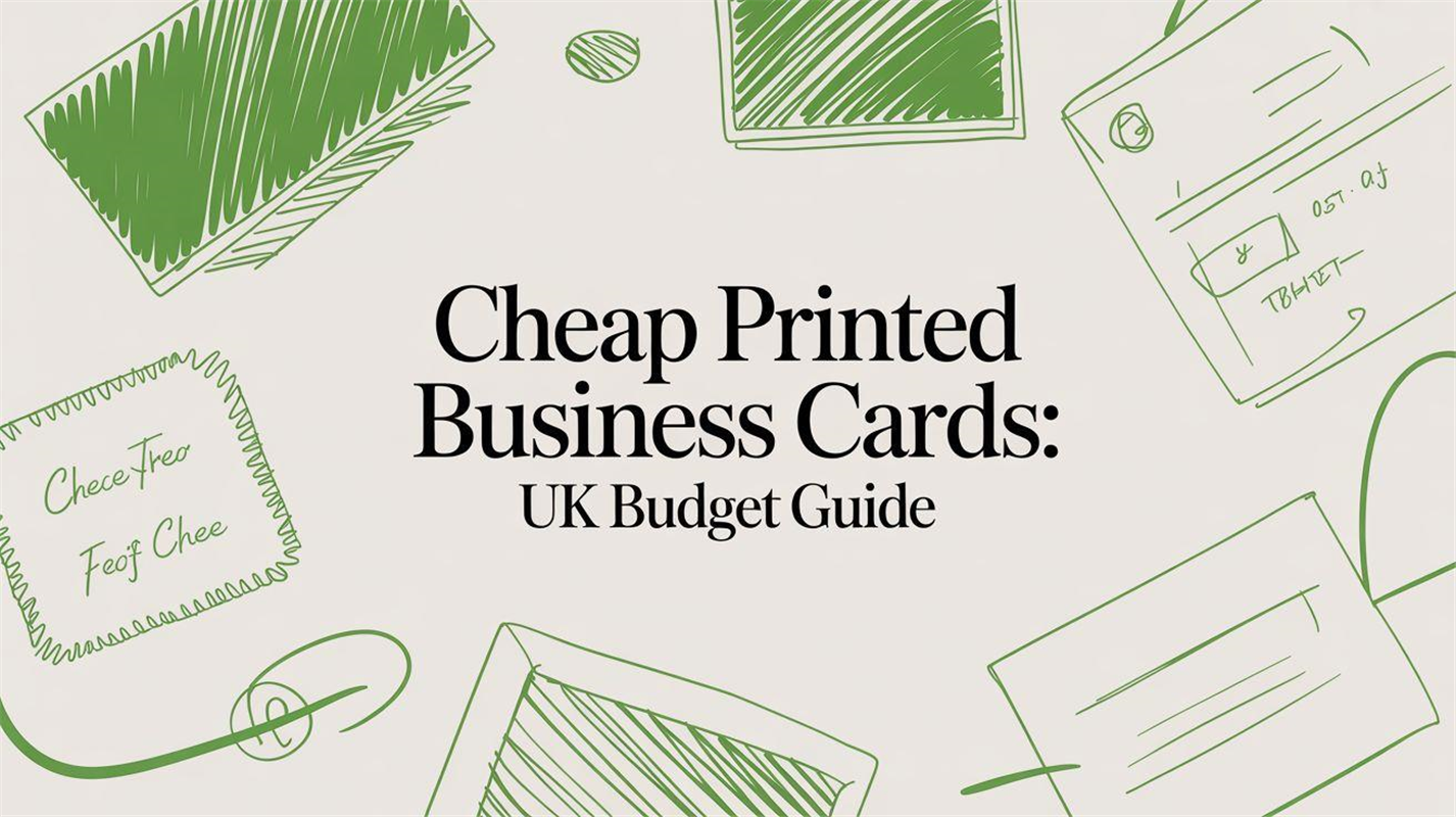 Cheap Printed Business Cards: UK Budget Guide