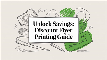 Unlock Savings: Discount Flyer Printing Guide