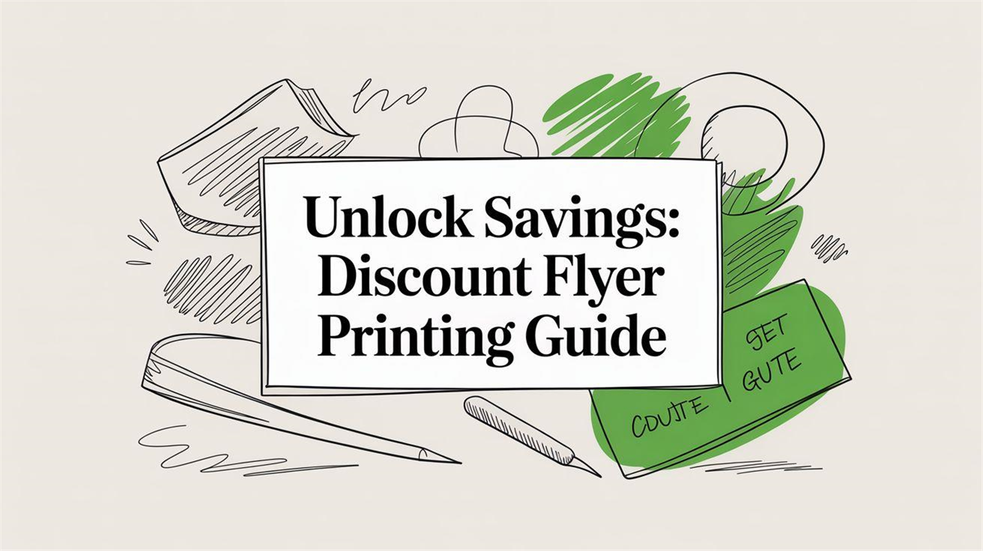 Unlock Savings: Discount Flyer Printing Guide