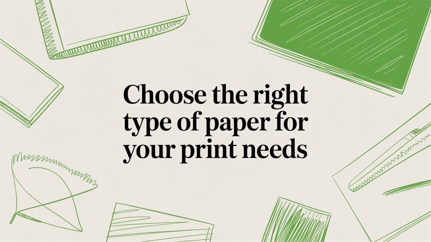 Choose the Right Type of Paper for Your Print Needs