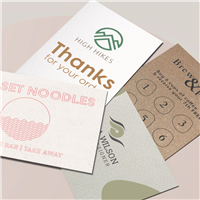 Uncoated Business Cards