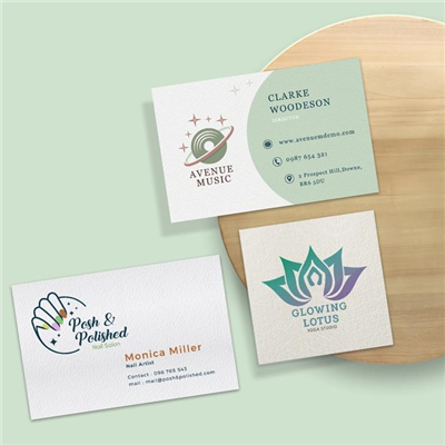 Textured Business Cards